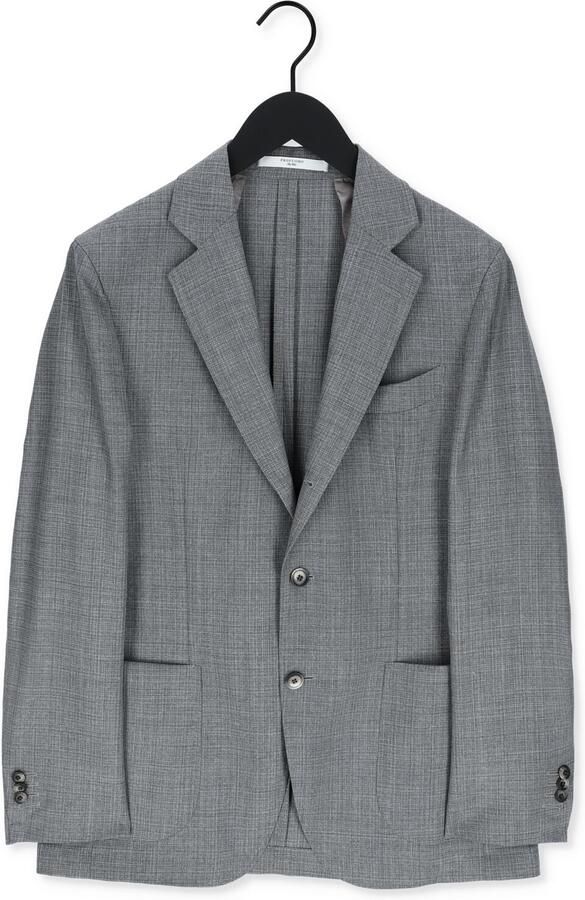 PROFUOMO Heren Colberts Jacket Halfmoon Lichtgrijs - Foto 3
