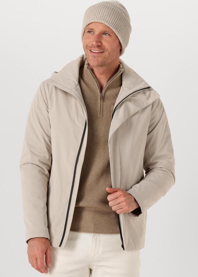 PROFUOMO Heren Jassen Raincoat Short Magnet Zand - Foto 4