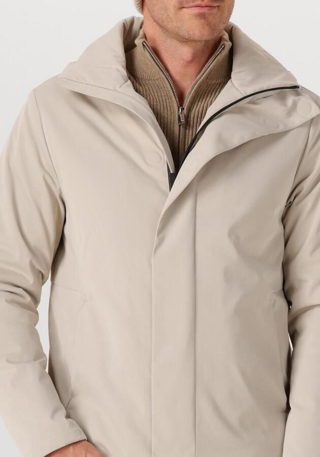 PROFUOMO Heren Jassen Raincoat Short Magnet Zand - Foto 3