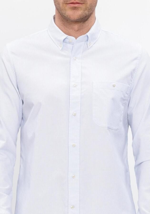 PROFUOMO Heren Overhemden Casual Wit - Foto 3