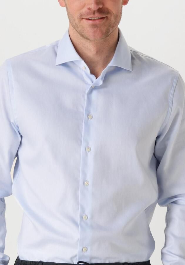 Profuomo Lichtblauwe Overhemdjurk van Katoen met Slim Fit Blue Heren - Foto 2