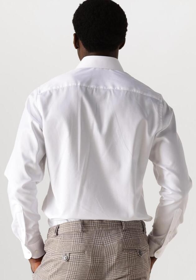 Profuomo Witte Overhemdjurk van Katoen met Slim Fit White Heren - Foto 3