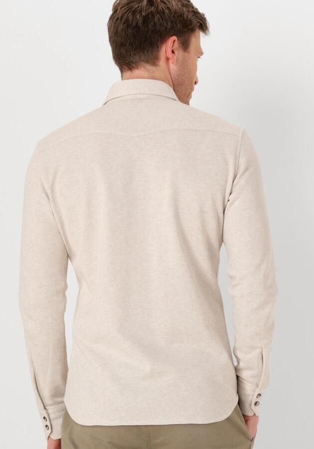 Profuomo Veelzijdig Overshirt voor Moderne Mannen Beige Heren