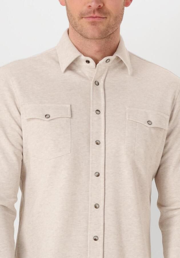 Profuomo Veelzijdig Overshirt voor Moderne Mannen Beige Heren - Foto 2