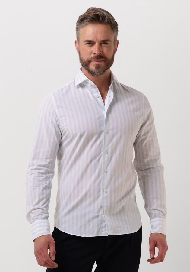 PROFUOMO Heren Overhemden Ppuh10039 Lichtblauw - Foto 4