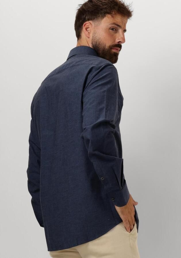 Profuomo Heren Cutaway Overhemd Elegant Donkerblauw Blue Heren - Foto 2