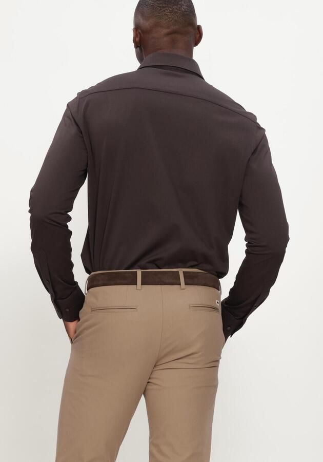 PROFUOMO Heren Overhemden Shirt X-cutaway Bruin - Foto 2