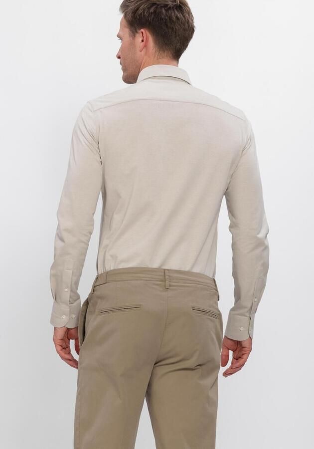PROFUOMO Heren Overhemden Shirt X-cutaway Sf Japanese Knitted Zand - Foto 2