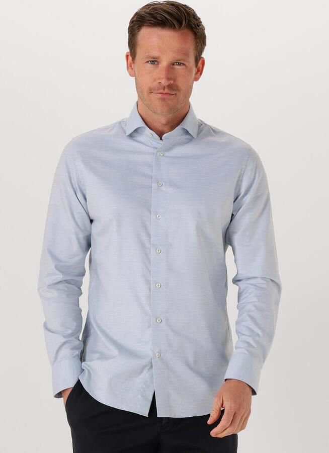 PROFUOMO Heren Overhemden Shirt X-cutaway Sf Lichtblauw - Foto 4