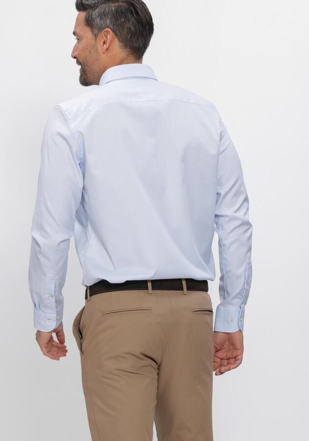 Profuomo Overhemd Lange Mouw Twill Overhemd Lichtblauw - Foto 3