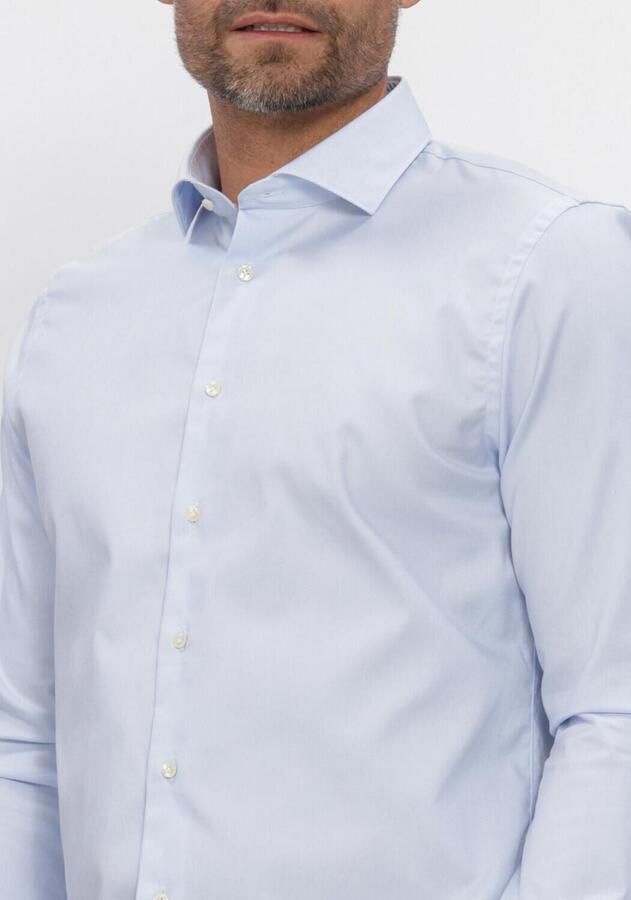 Profuomo Overhemd Lange Mouw Twill Overhemd Lichtblauw - Foto 2