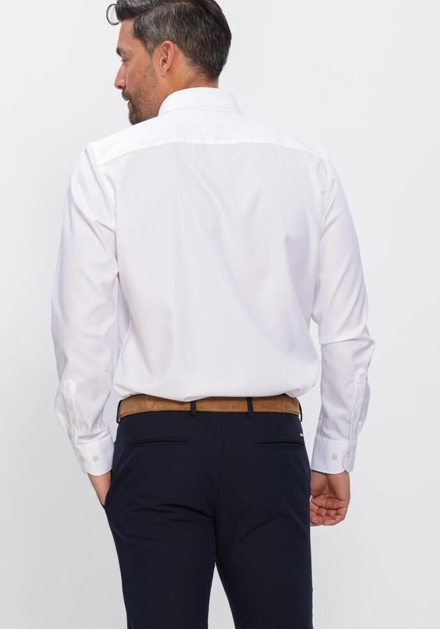 Profuomo Overhemd Lange Mouw Twill Overhemd Wit - Foto 2