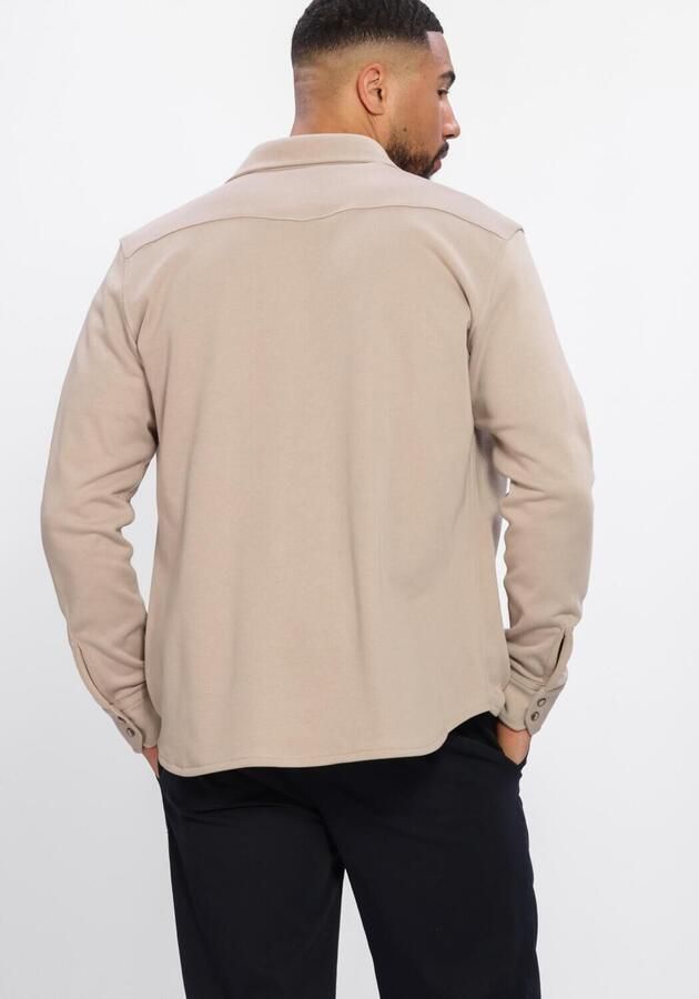 Profuomo Overhemd Lange Mouw Overshirt Western Beige - Foto 3