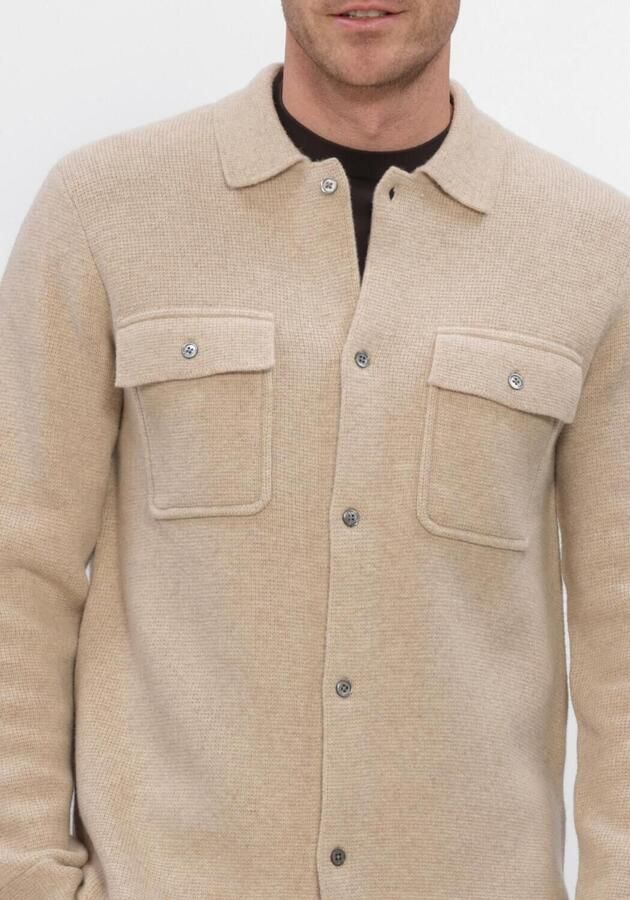 PROFUOMO Heren Overshirts New England Beige - Foto 4