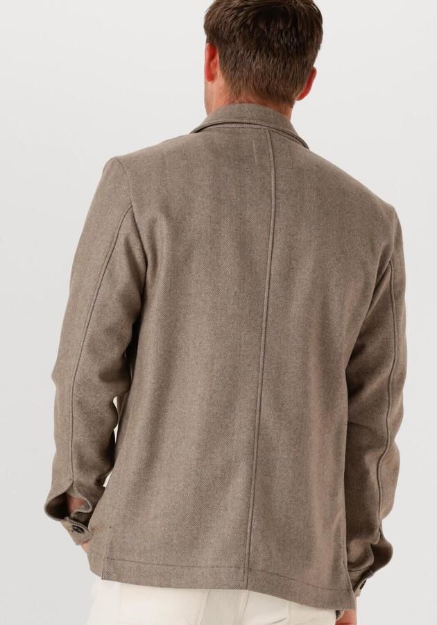 PROFUOMO Heren Overshirts Overshirt Hb Small Beige