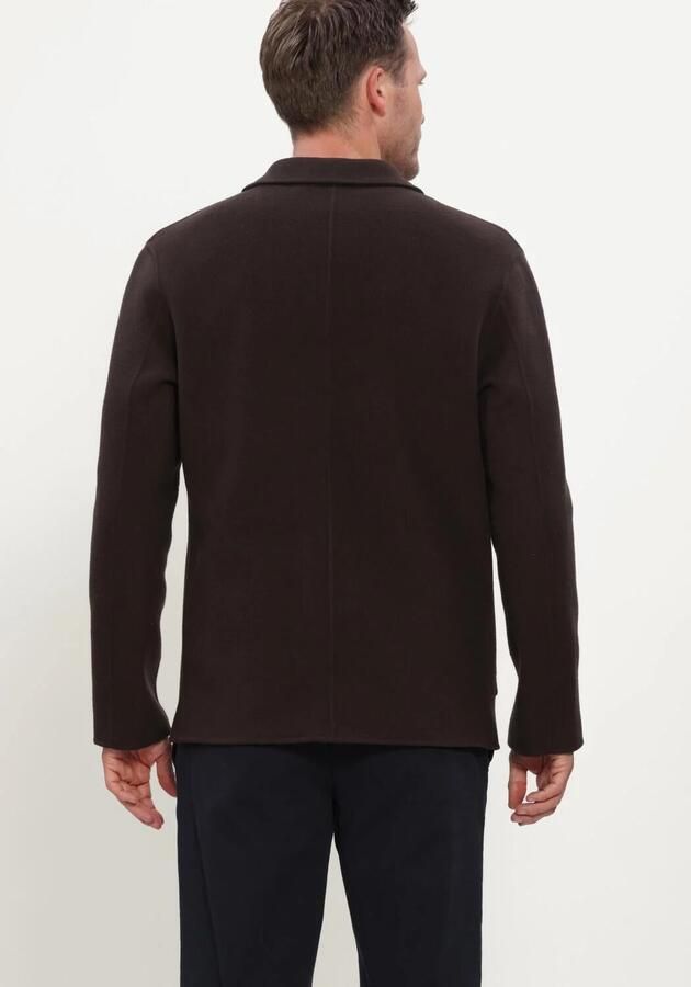 PROFUOMO Heren Overshirts Overshirt Wo Basic Bruin - Foto 3