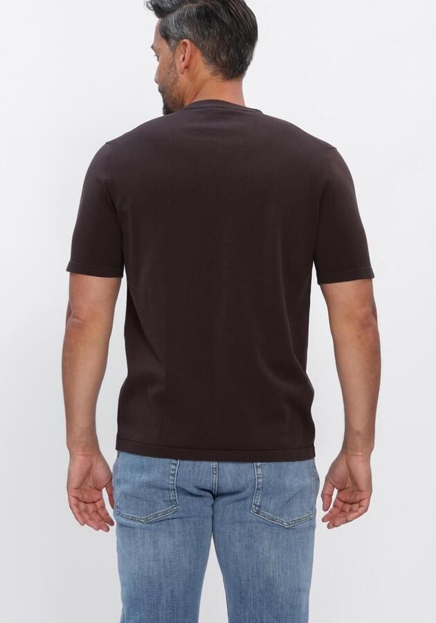 PROFUOMO Heren Polo's & T-shirts Aero Ease Bruin - Foto 3