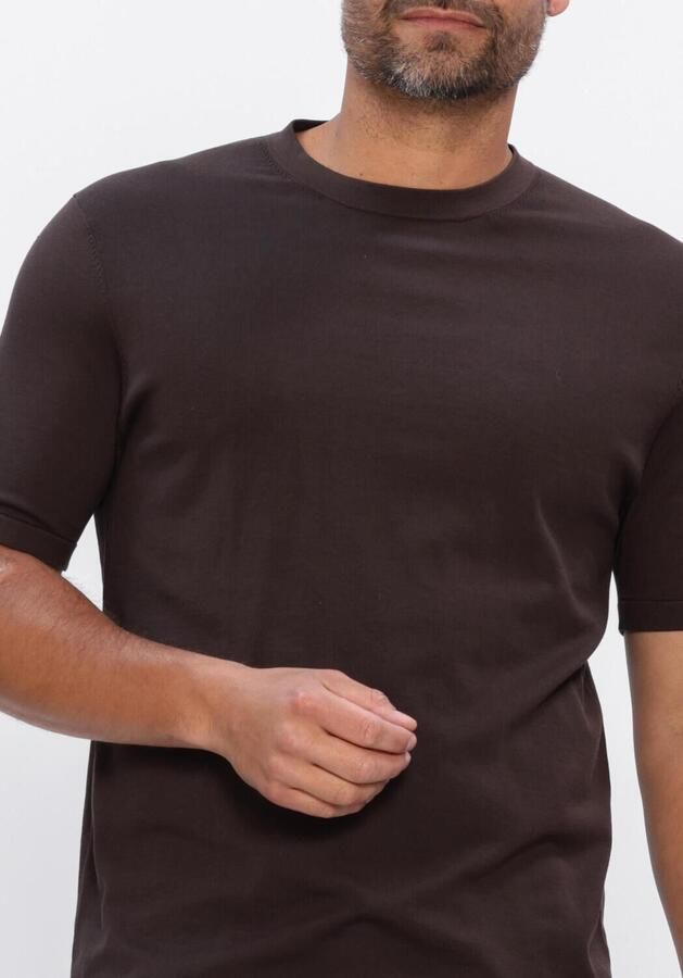PROFUOMO Heren Polo's & T-shirts Aero Ease Bruin - Foto 4