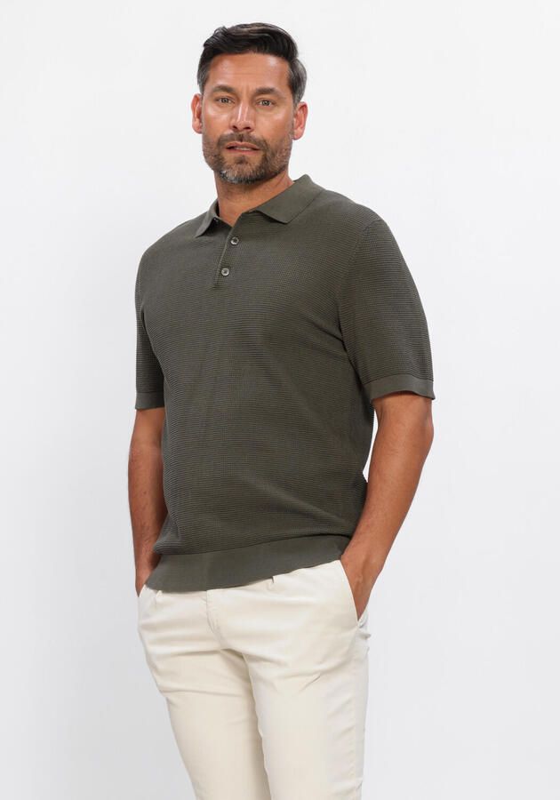 PROFUOMO Heren Polo's & T-shirts Aero Ease Donkergroen