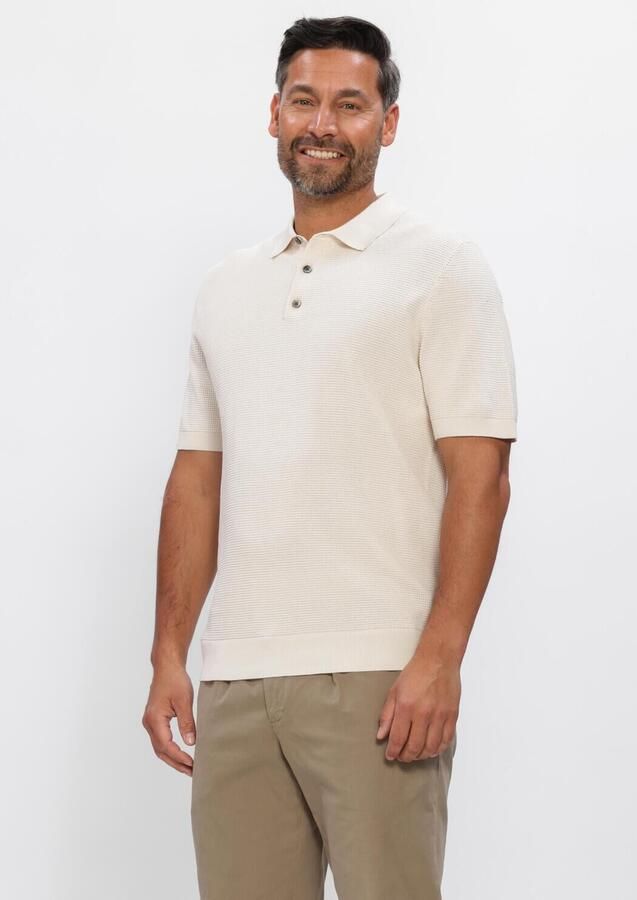 PROFUOMO Heren Polo's & T-shirts Aero Ease Ecru