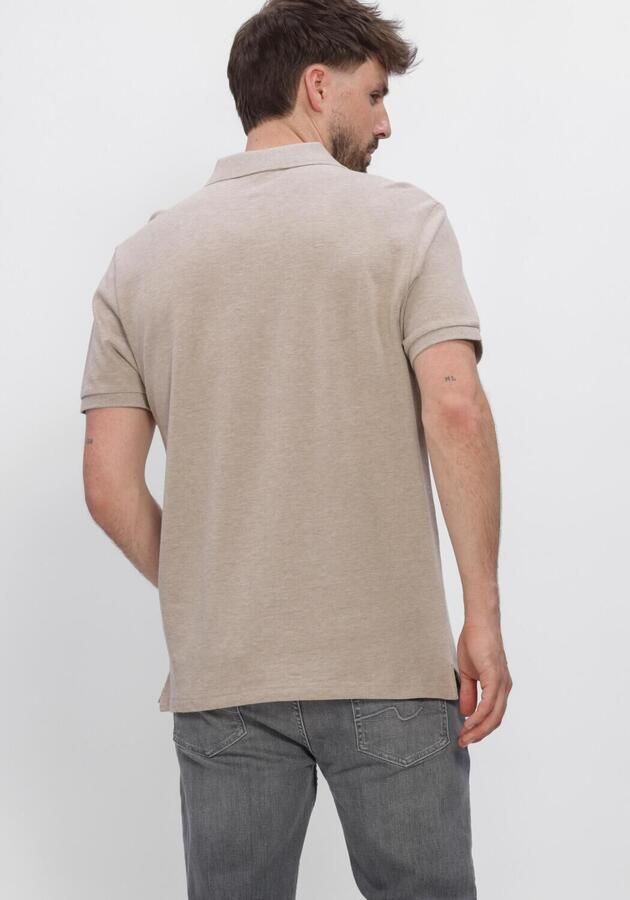 Profuomo Polo Shirt Korte Mouw Piqué Poloshirt Beige - Foto 3
