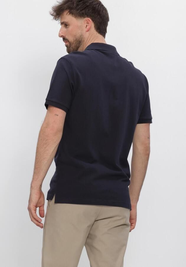 PROFUOMO Heren Polo's & T-shirts Basic Pique Donkerblauw - Foto 3