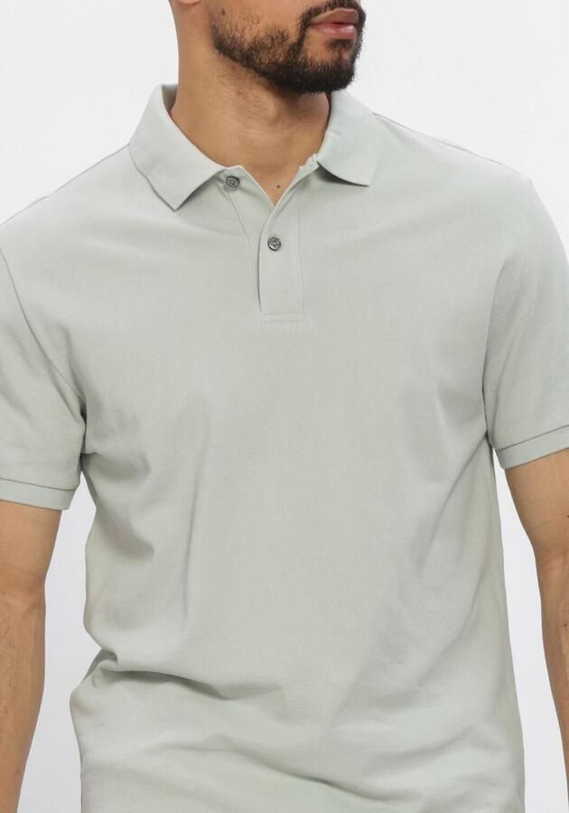 Profuomo Polo Shirt Korte Mouw Piqué Poloshirt Mint - Foto 4