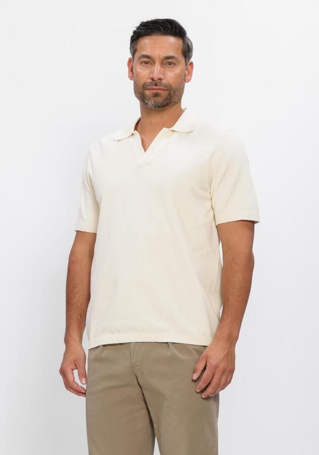 PROFUOMO Heren Polo's & T-shirts Cotton Crepe Ecru