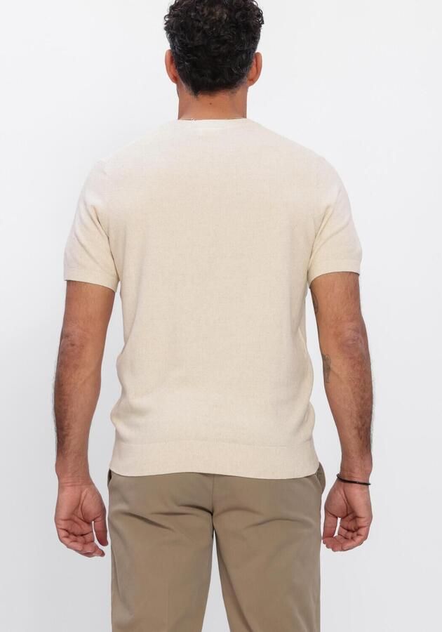 PROFUOMO Heren Polo's & T-shirts Cotton Seed Ecru - Foto 3