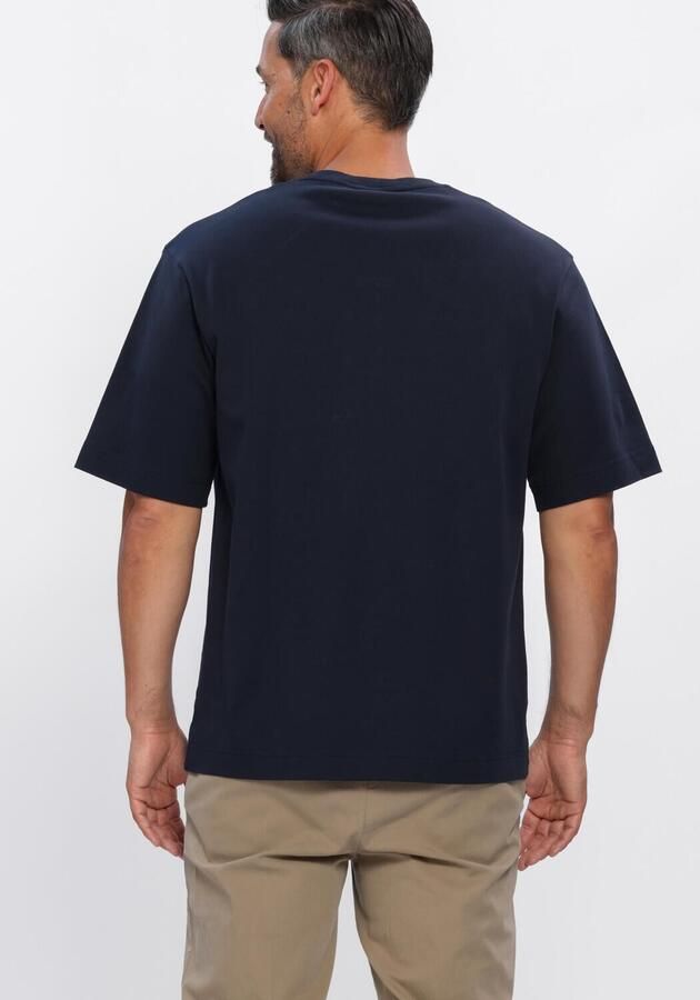 PROFUOMO Heren Polo's & T-shirts Heavy Cotton Donkerblauw - Foto 3