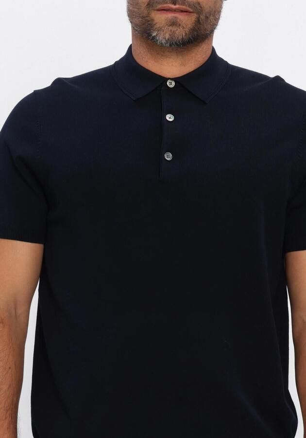 Profuomo Slim fit poloshirt van lyocellmix met zijde aandeel - Foto 4