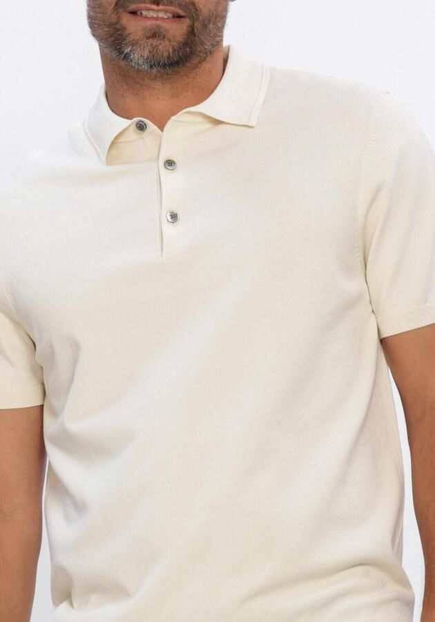 Profuomo Slim fit poloshirt van lyocellmix met zijde aandeel - Foto 4