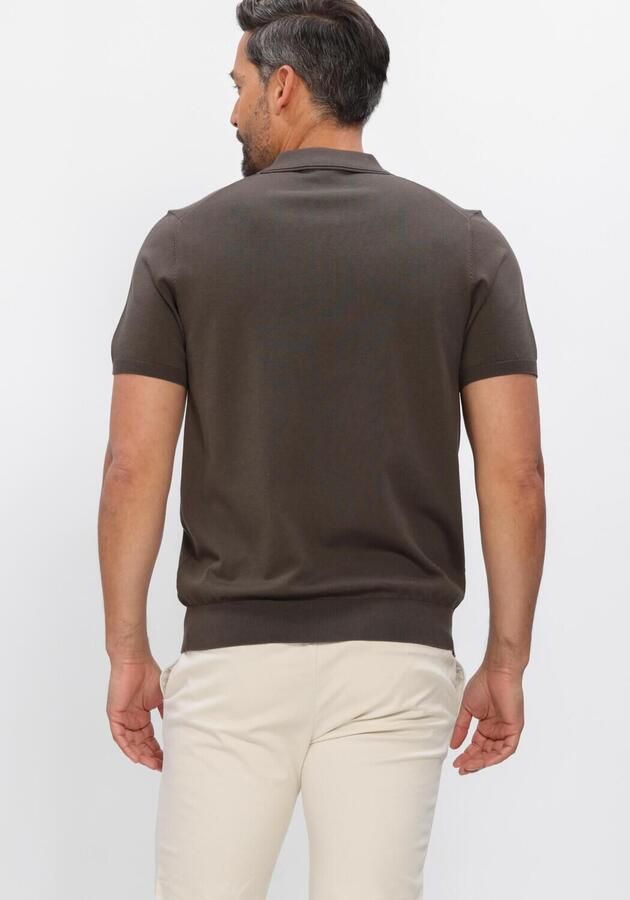 PROFUOMO Heren Polo's & T-shirts Luxury Basic Groen - Foto 4