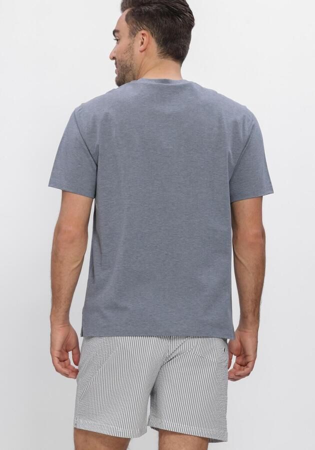 PROFUOMO Heren Polo's & T-shirts Mercerized Stretch Pique Grijs - Foto 3