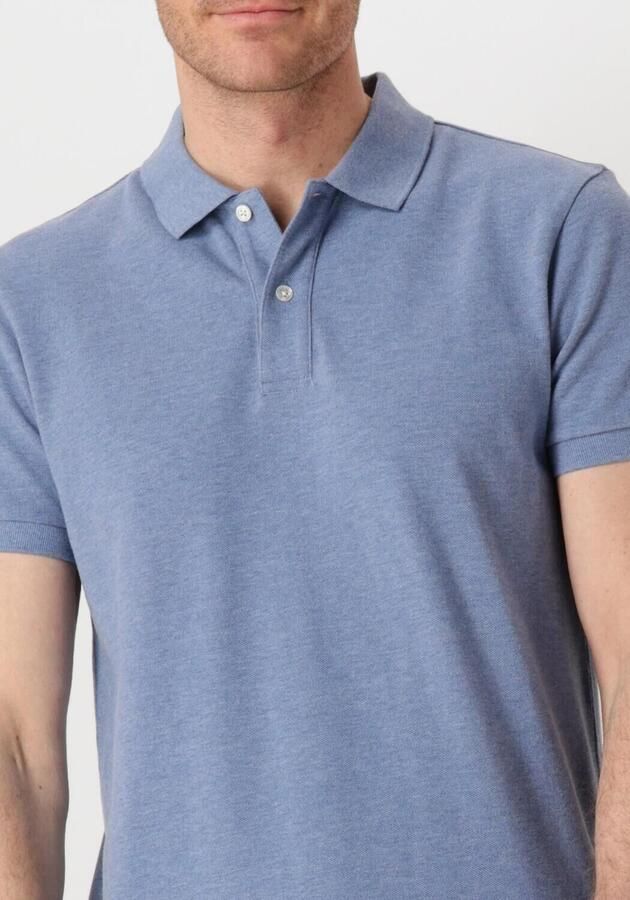 PROFUOMO Heren Polo's & T-shirts Polo Short Sleeve Blauw - Foto 2