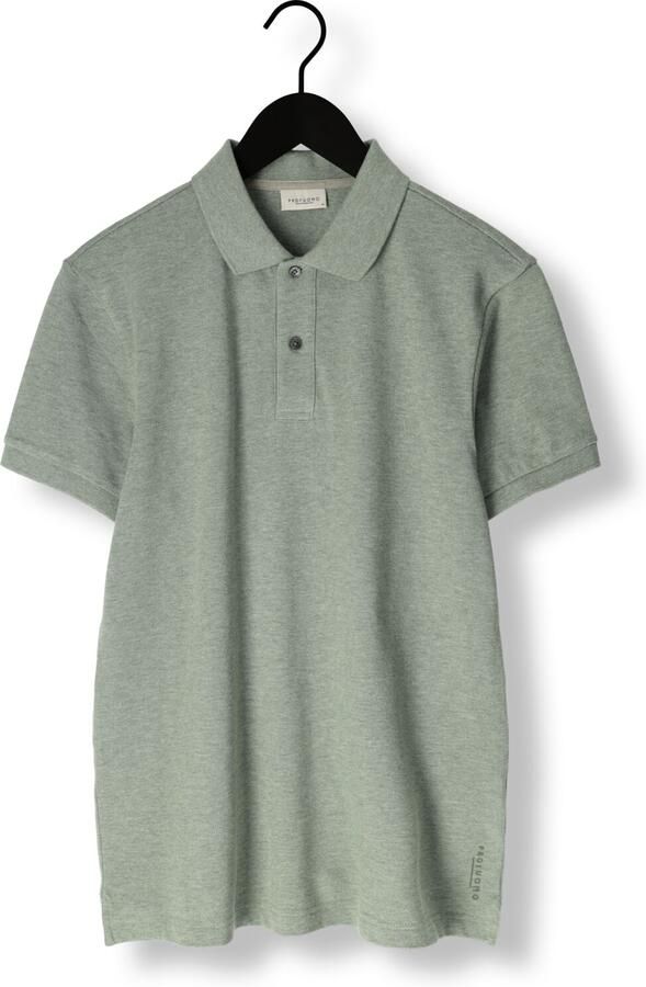 PROFUOMO Heren Polo's & T-shirts Polo Short Sleeve Groen - Foto 3