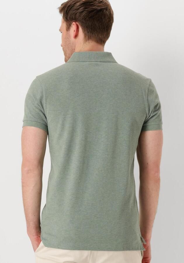 PROFUOMO Heren Polo's & T-shirts Polo Short Sleeve Groen - Foto 2