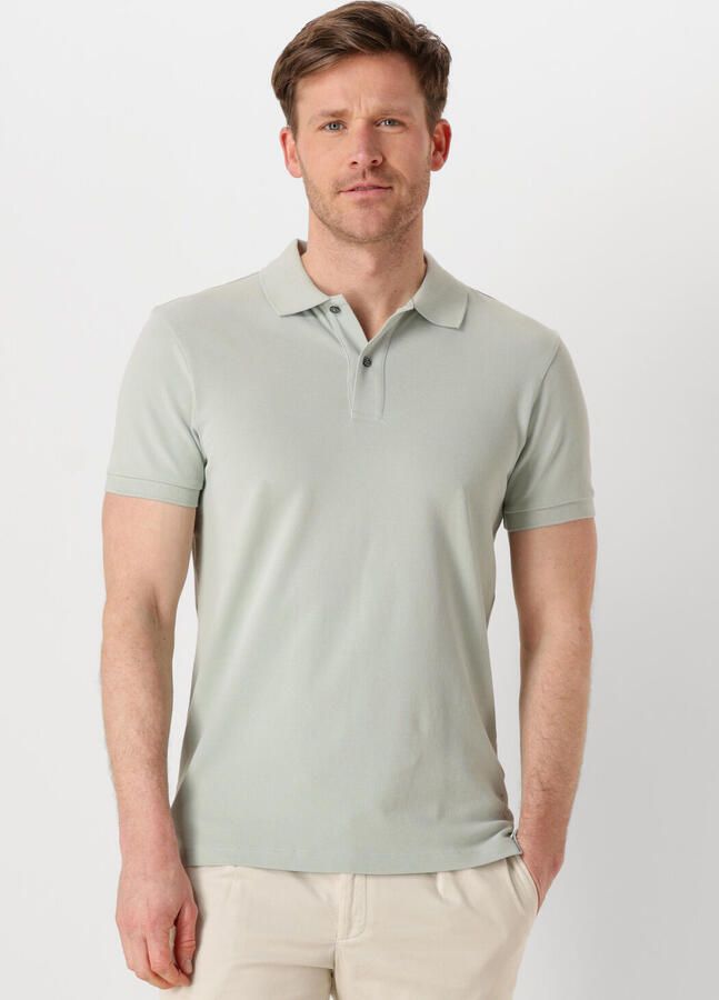 PROFUOMO Heren Polo's & T-shirts Polo Short Sleeve Mint - Foto 4