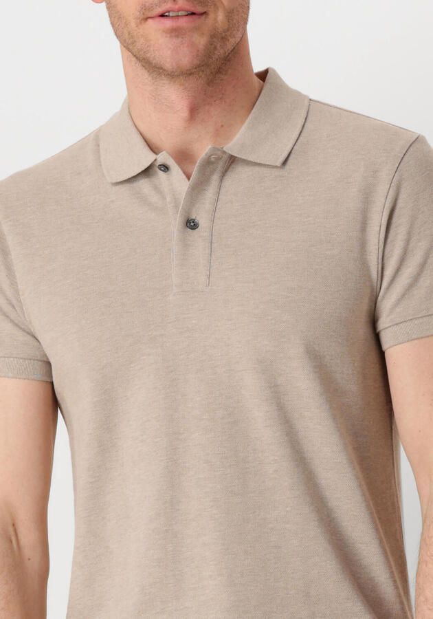 PROFUOMO Heren Polo's & T-shirts Polo Short Sleeve Zand - Foto 2