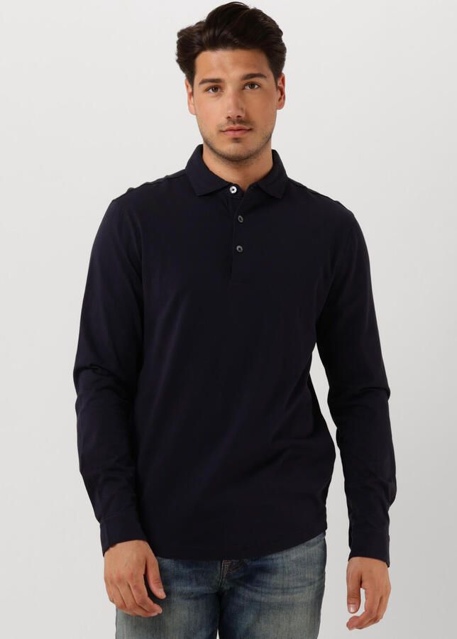 Profuomo Heren Polo & T-shirts in Donkerblauw Blue Heren - Foto 4