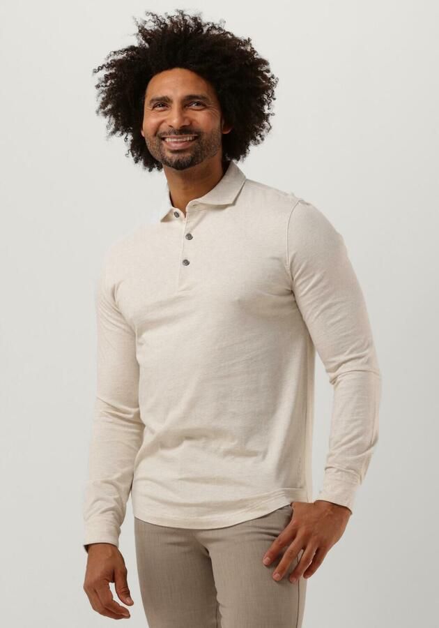 PROFUOMO Heren Polo's & T-shirts Pp2j00001 Gebroken Wit - Foto 4