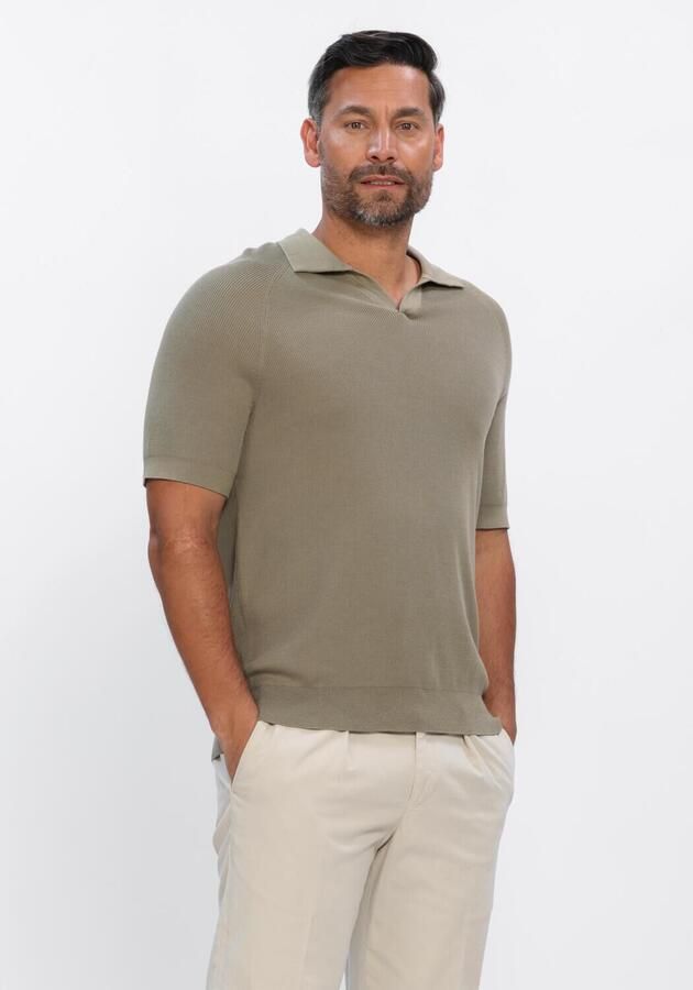 PROFUOMO Heren Polo's & T-shirts Rib Khaki