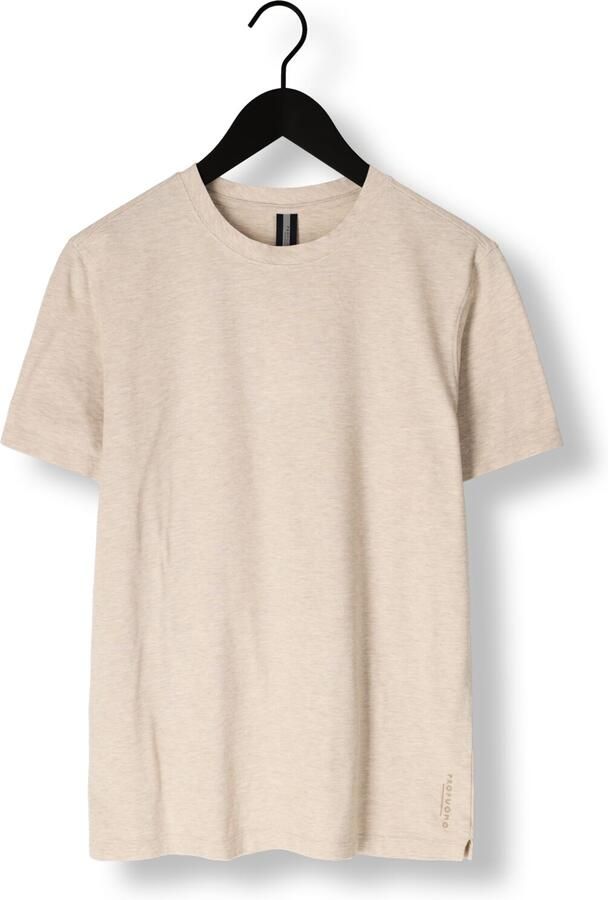 PROFUOMO Heren Polo's & T-shirts T-shirt Crew Neck Ss Beige - Foto 3
