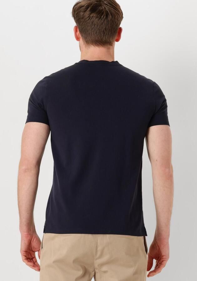 PROFUOMO Heren Polo's & T-shirts T-shirt Crew Neck Ss Donkerblauw - Foto 2