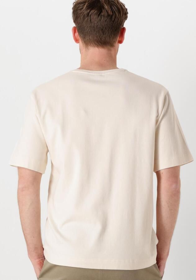 PROFUOMO Heren Polo's & T-shirts T-shirt Crewneck Oversized Ss Ecru - Foto 2