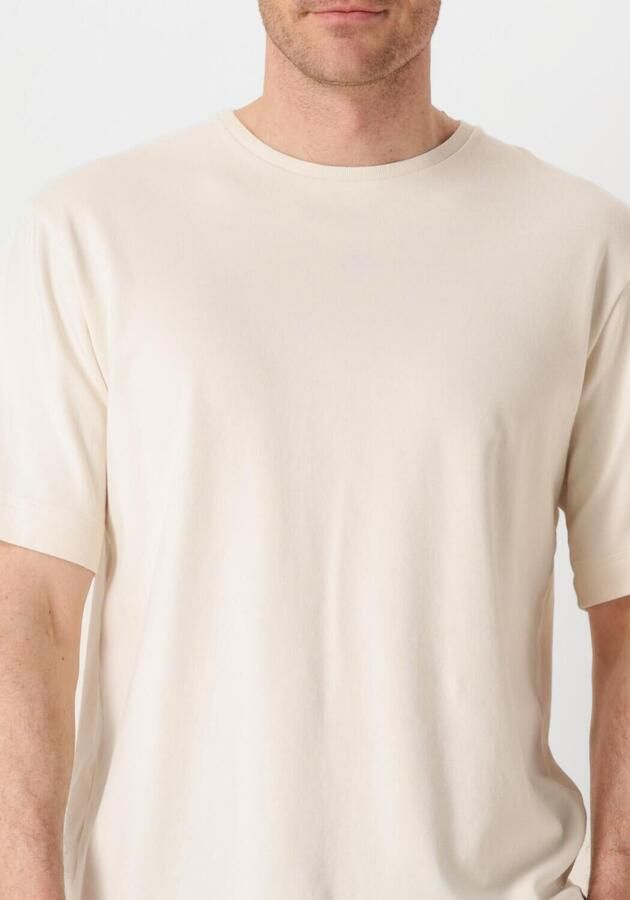 PROFUOMO Heren Polo's & T-shirts T-shirt Crewneck Oversized Ss Ecru - Foto 3