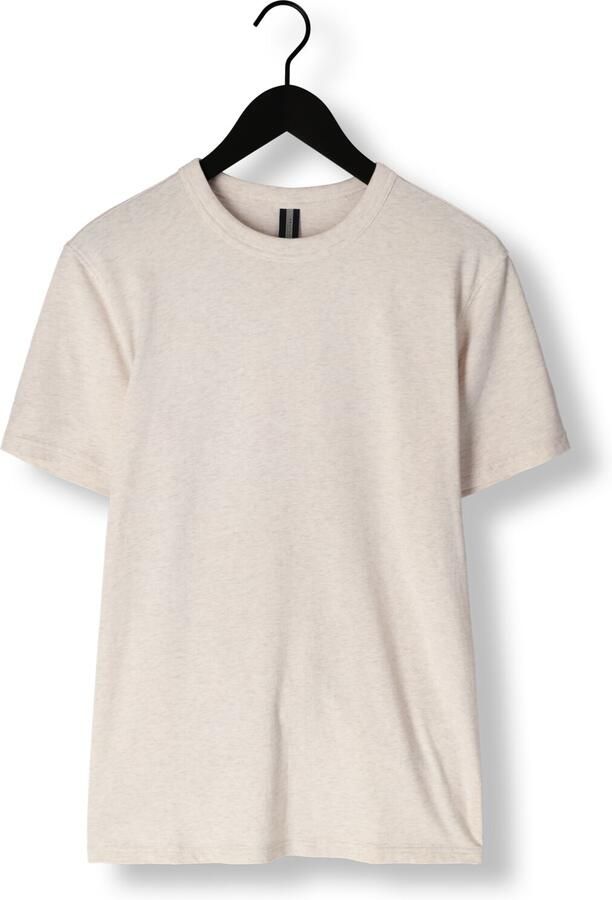 PROFUOMO Heren Polo's & T-shirts T-shirt Short Sleeve Jersey Beige - Foto 3