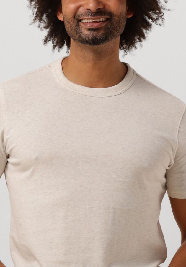 PROFUOMO Heren Polo's & T-shirts T-shirt Short Sleeve Jersey Beige - Foto 2