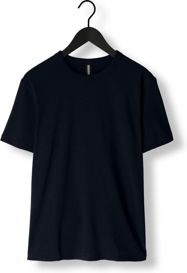 PROFUOMO Heren Polo's & T-shirts T-shirt Short Sleeve Jersey Donkerblauw - Foto 3