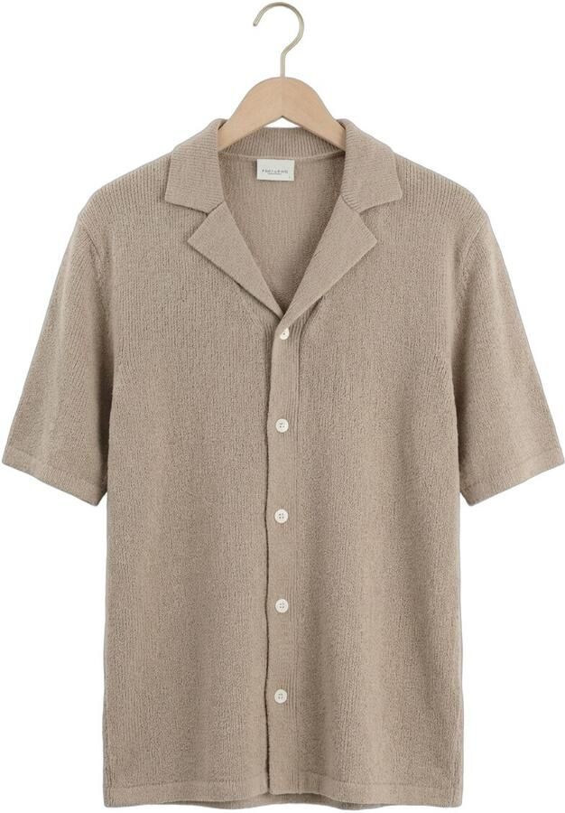 PROFUOMO Heren Polo's & T-shirts Toweling Beige - Foto 4